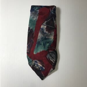 Wembley Vintage Abstract Silk Necktie